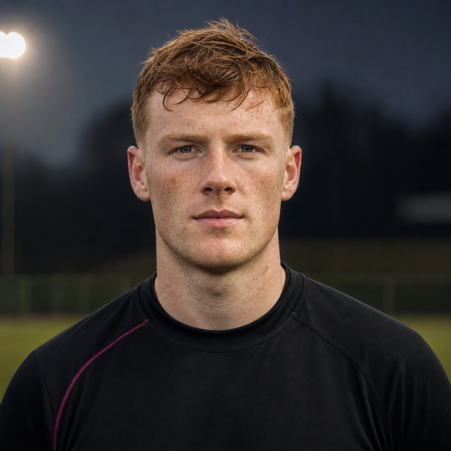 Finlay Mercer, fictional demo football persona