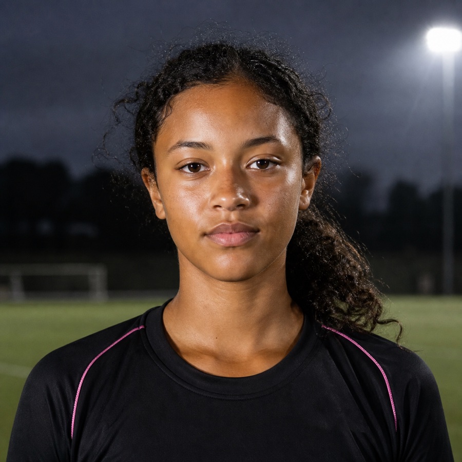 Nia Williams, fictional demo football persona